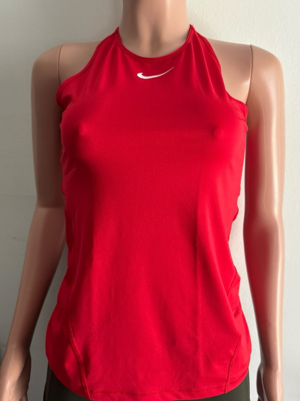 Nike Red Racerback Athletic Tank Top - Picture 1 of 3